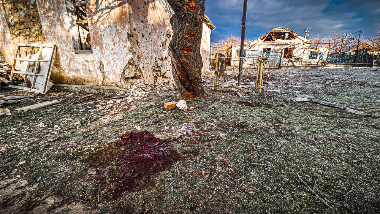 A Russian attack on Nadezhdivka claimed the life of a local resident